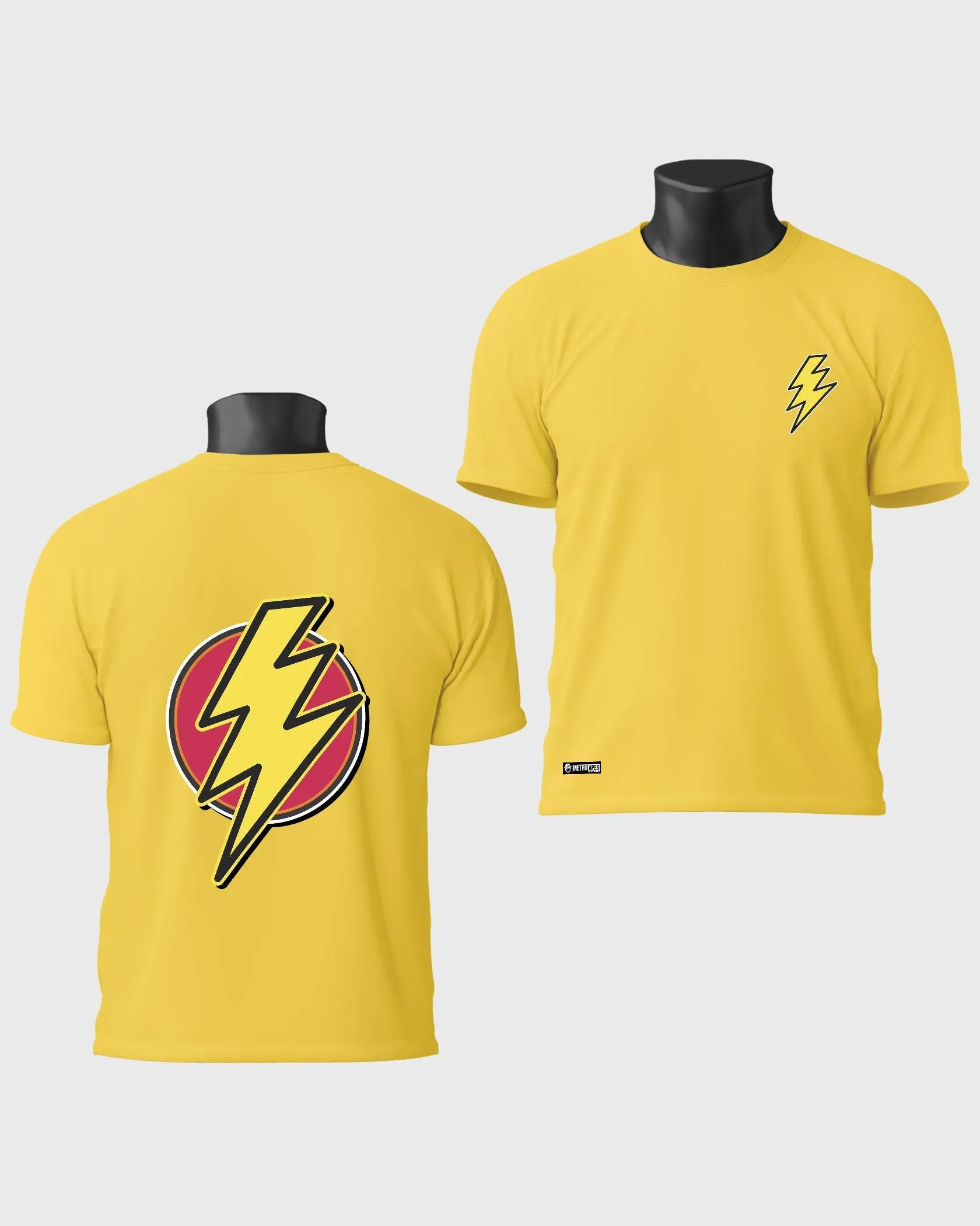 Mens Regular Tshirt Movies & Series Shazam Logo