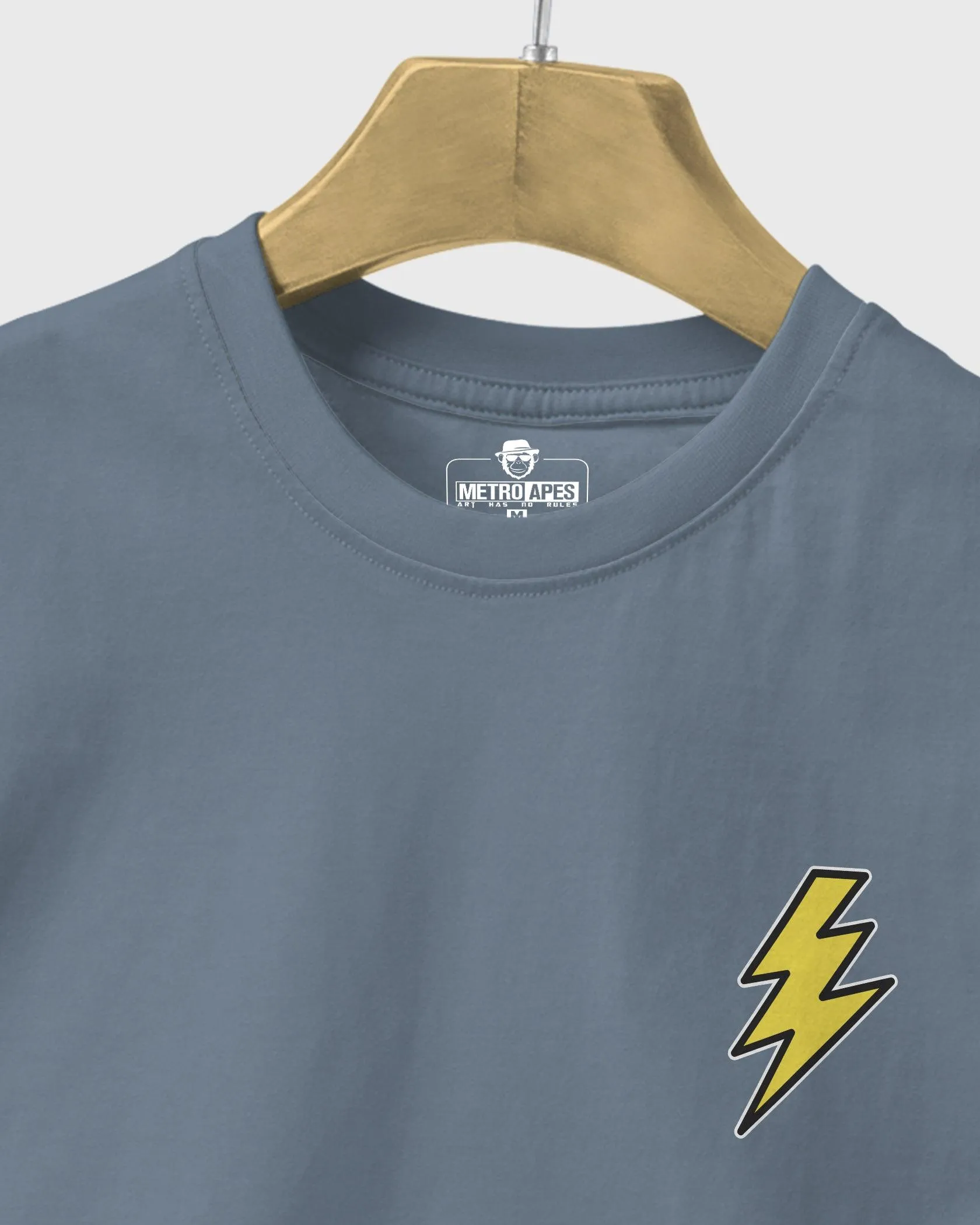 Mens Regular Tshirt Movies & Series Shazam Logo