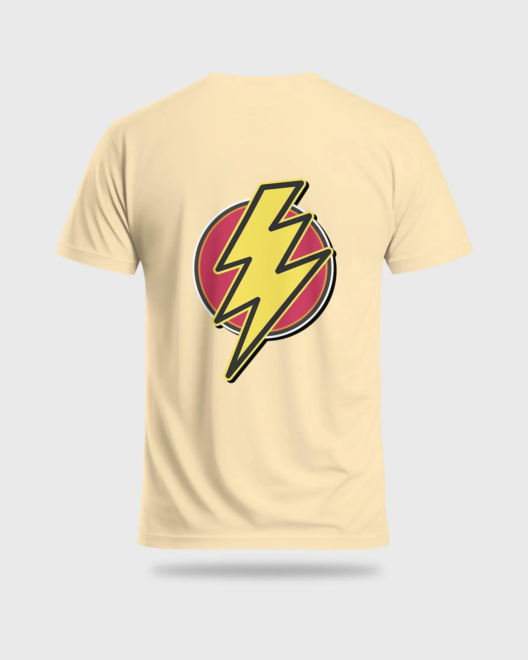 Mens Regular Tshirt Movies & Series Shazam Logo