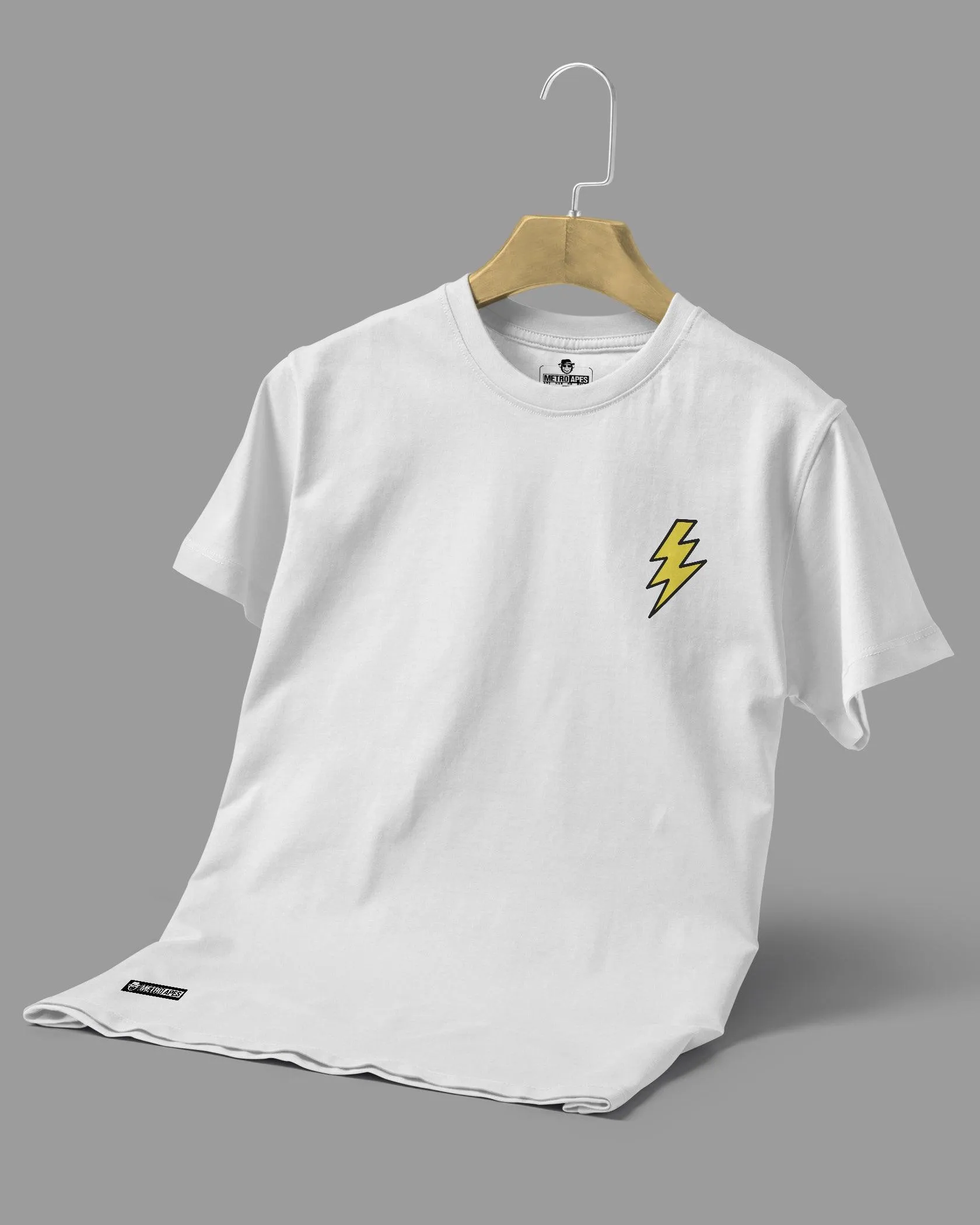 Mens Regular Tshirt Movies & Series Shazam Logo