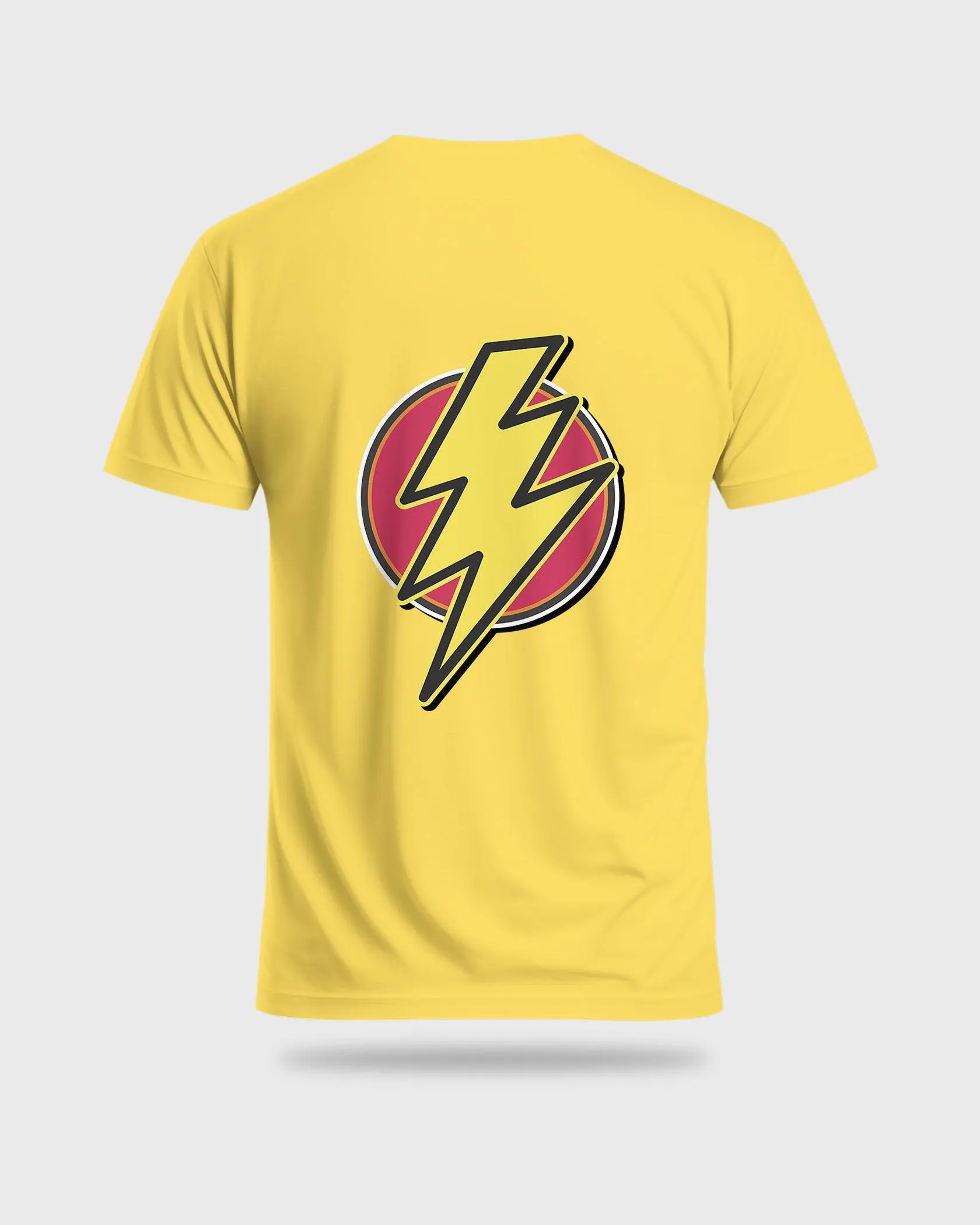 Mens Regular Tshirt Movies & Series Shazam Logo