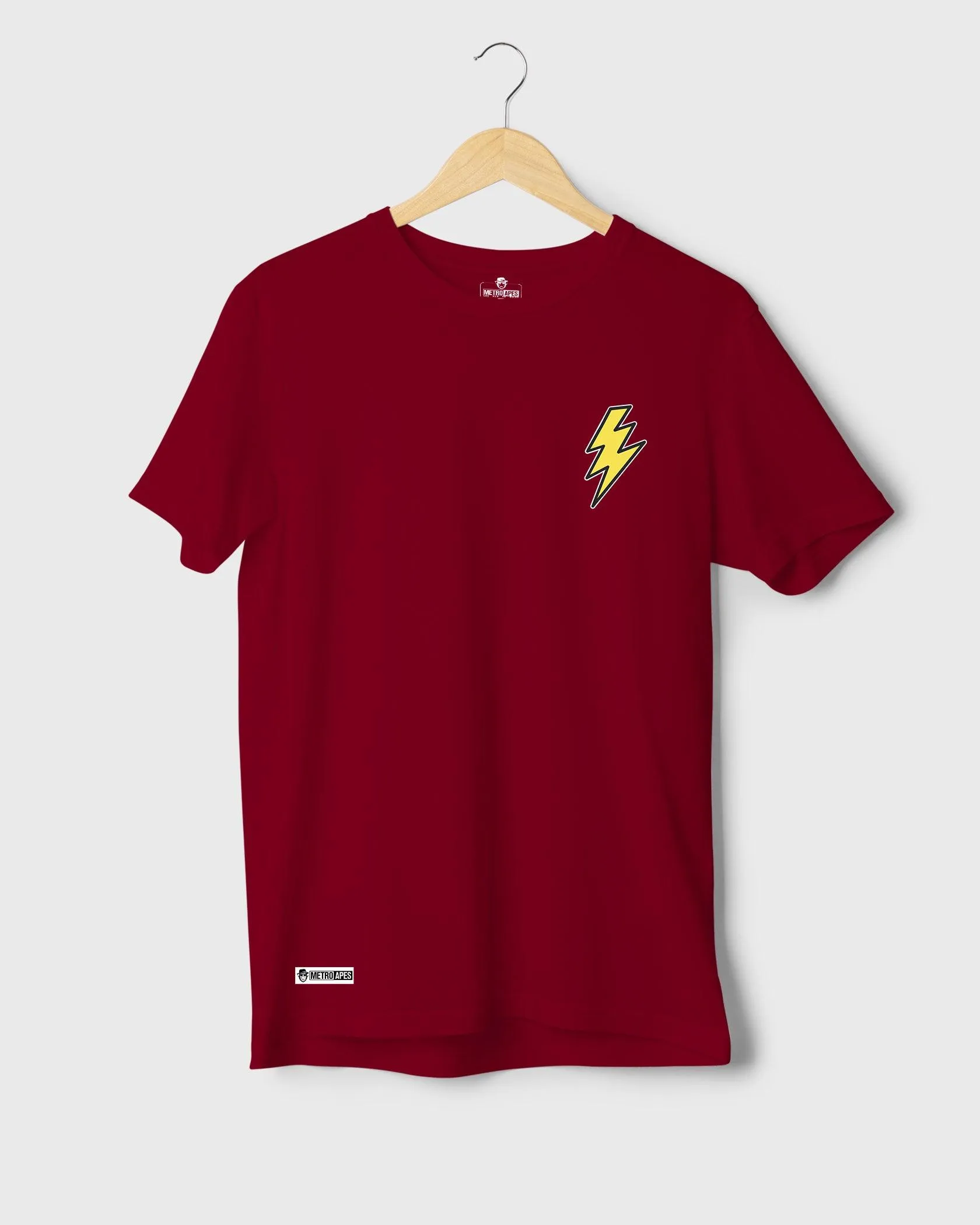 Mens Regular Tshirt Movies & Series Shazam Logo