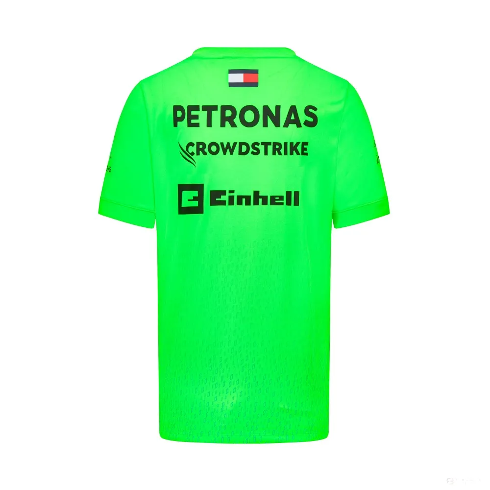Mercedes Team Set Up Tee, Green, 2023