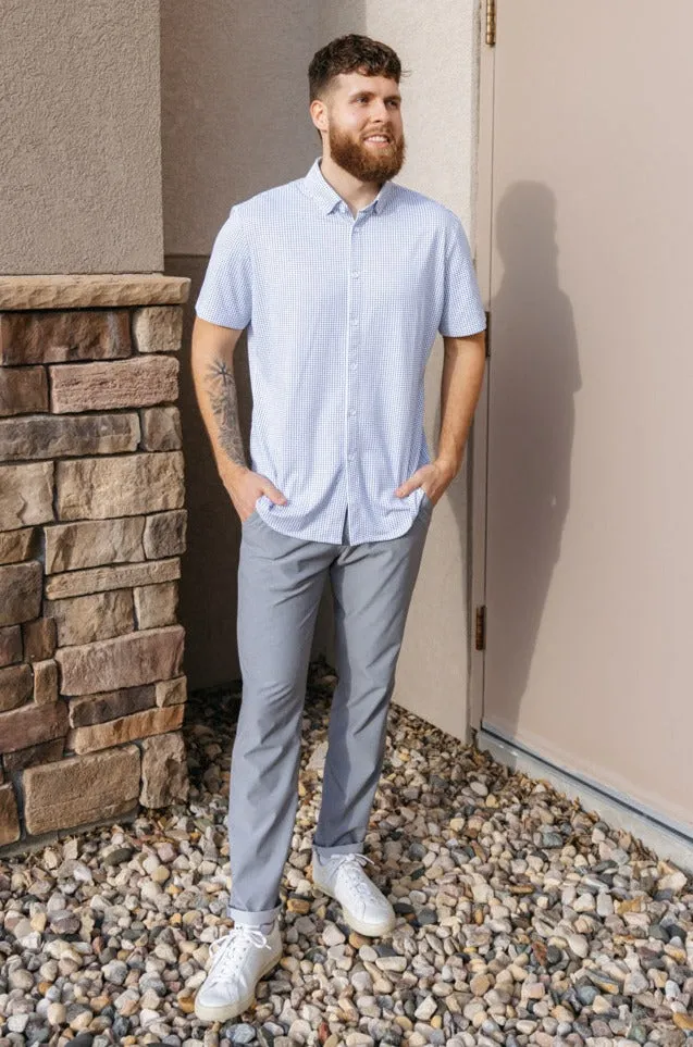 Mizzen & Main Helmsman Chino, Nickel Heather