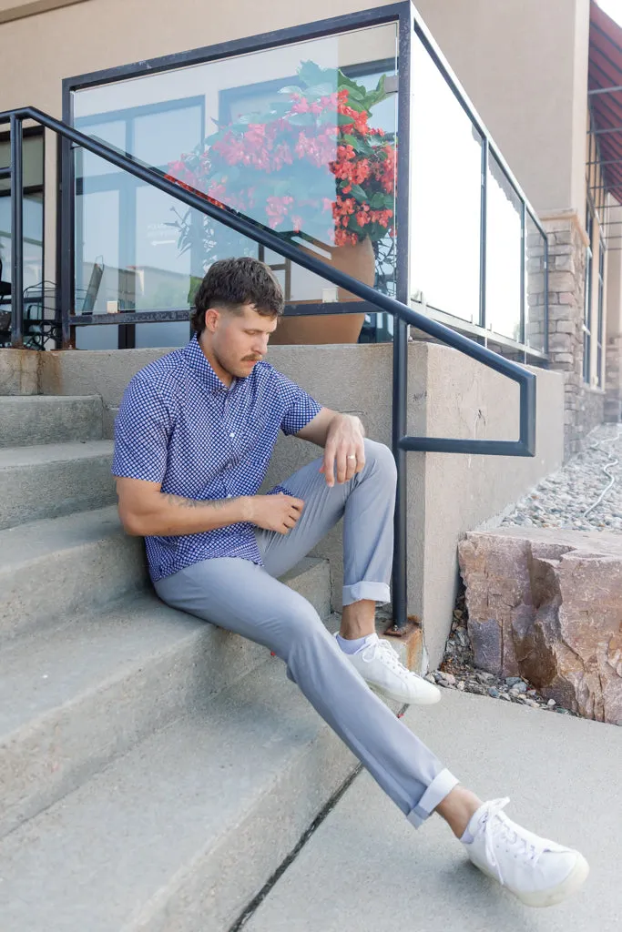 Mizzen & Main Helmsman Chino, Nickel Heather