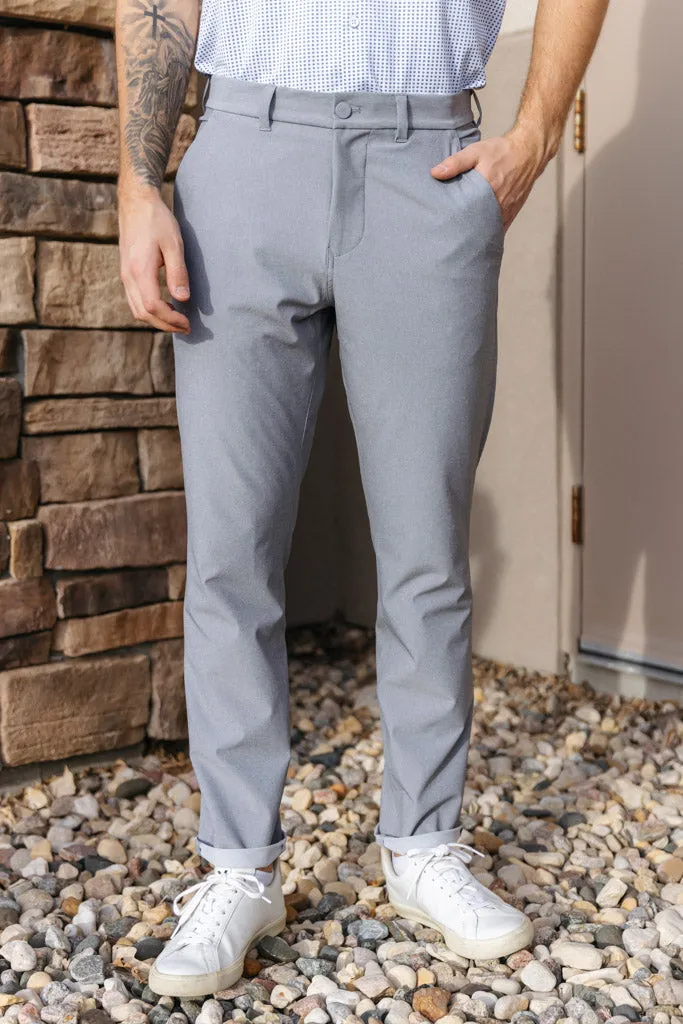 Mizzen & Main Helmsman Chino, Nickel Heather