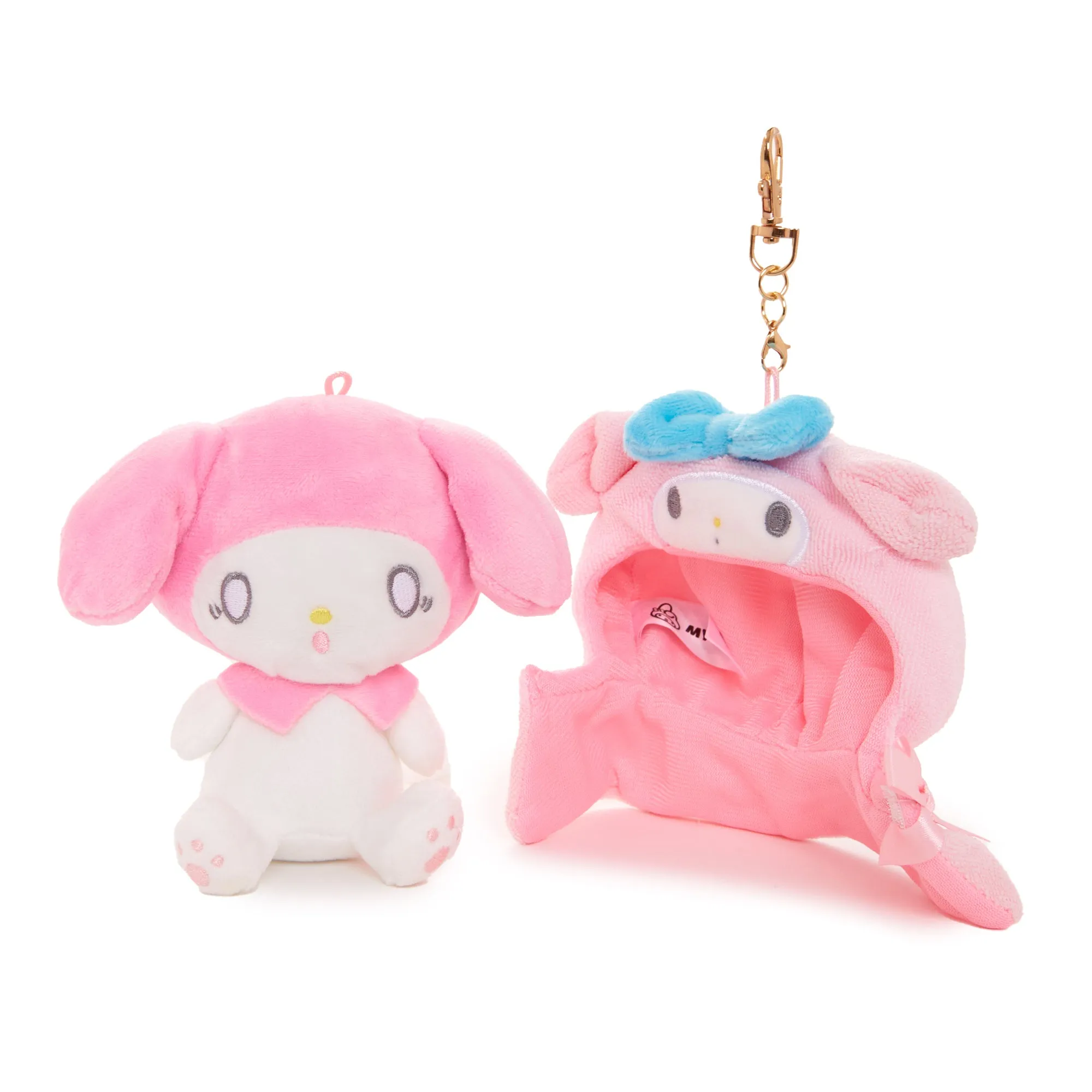 My Melody Plush Mascot Keychain (Frightened Series)
