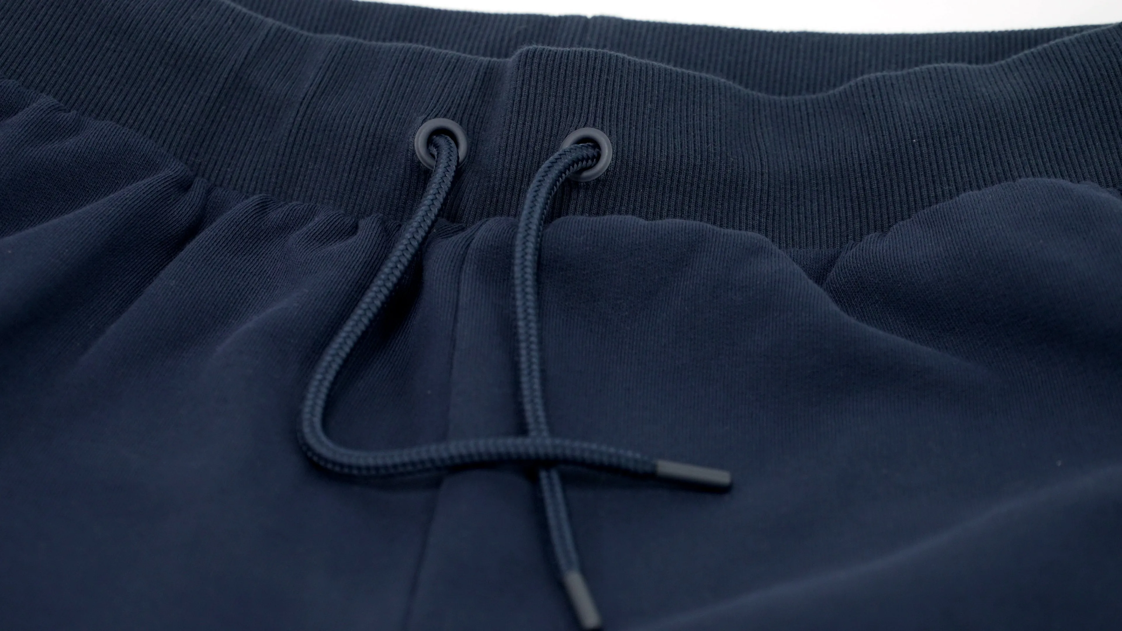 NAVY- JOGGERS WHITE LOGO
