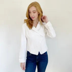 Neiman Marcus Linen Silk Blended Blazer 6