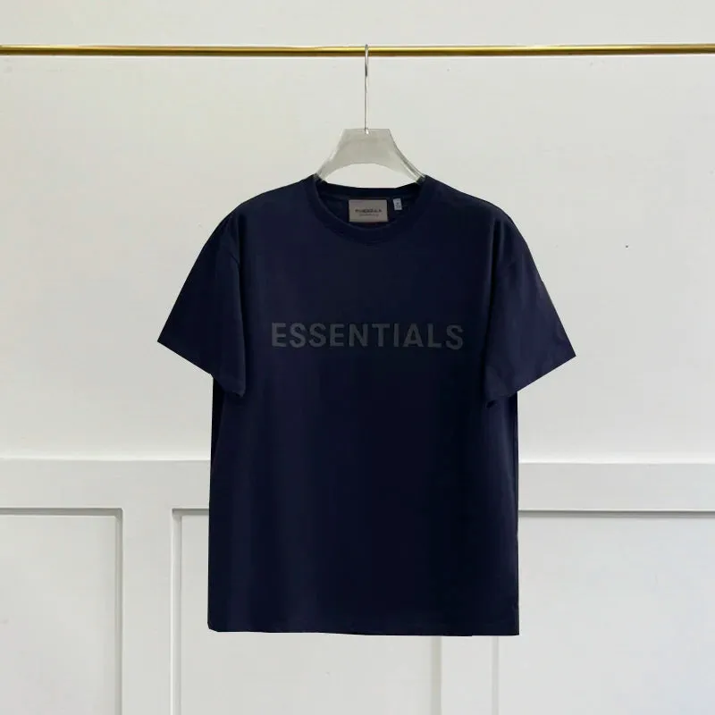 New Summer ESSENTIALS T Shirt for Men-Oversized Short Sleeve Tees