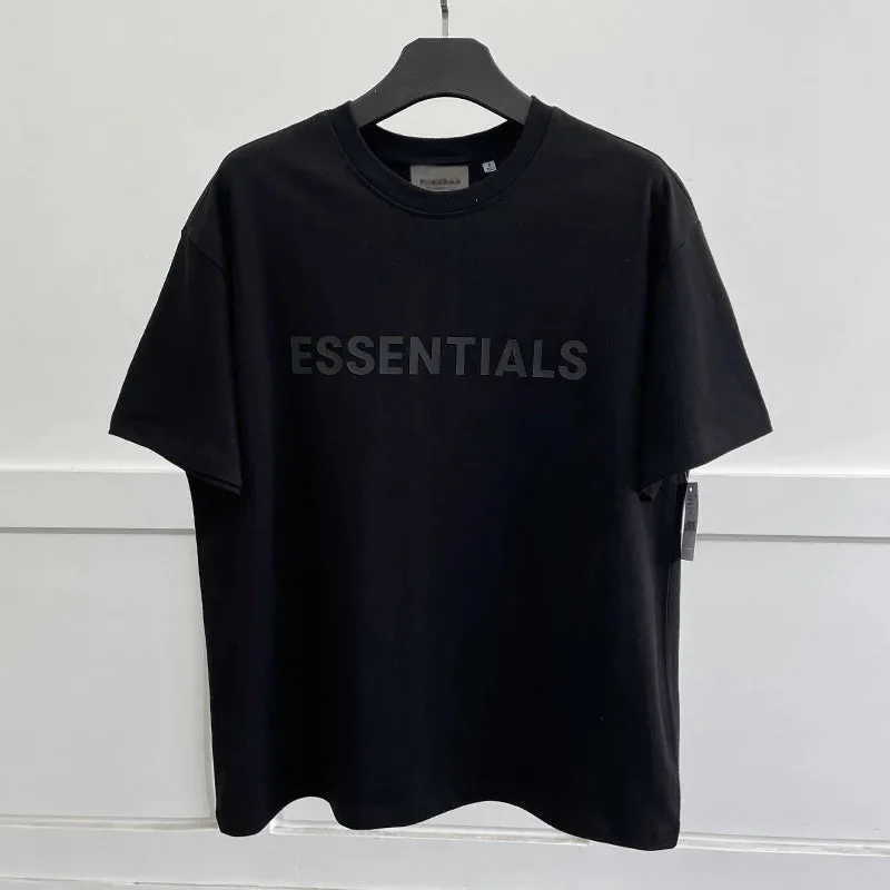New Summer ESSENTIALS T Shirt for Men-Oversized Short Sleeve Tees