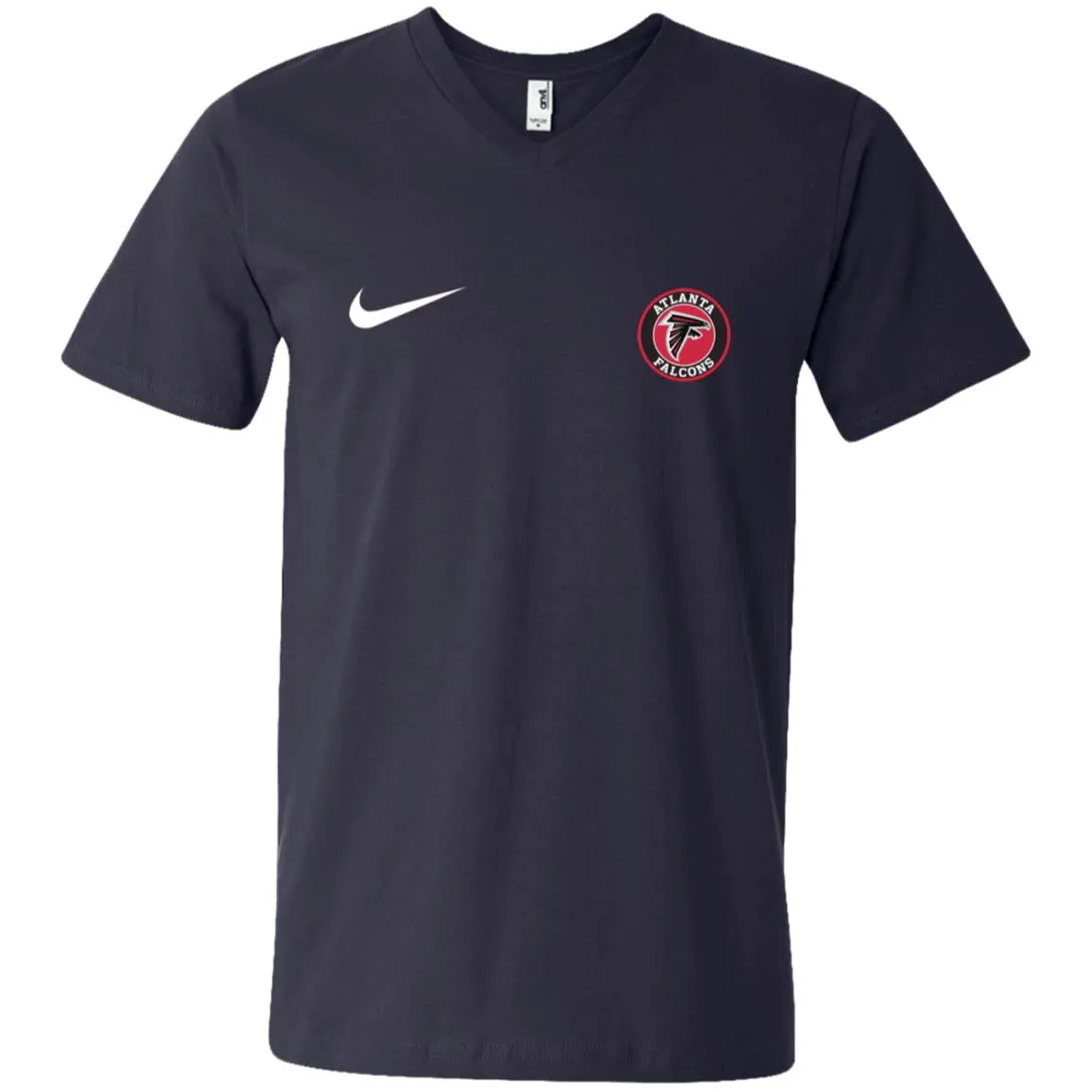 Nike Atlanta Falcons Nfl Football Men V-Neck T-Shirt