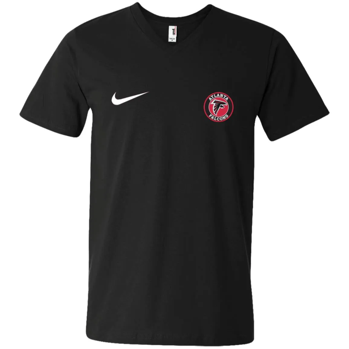 Nike Atlanta Falcons Nfl Football Men V-Neck T-Shirt