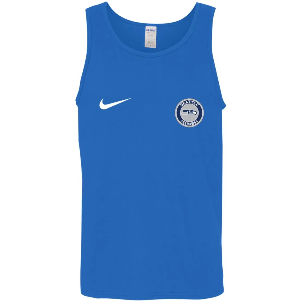 Nike Seatle Seahawk Nfl Football Men Tank Top