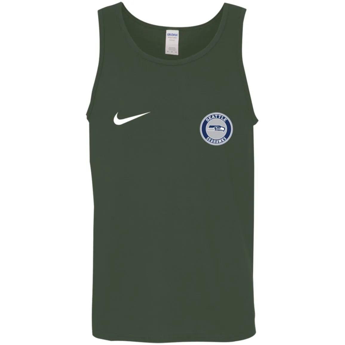 Nike Seatle Seahawk Nfl Football Men Tank Top