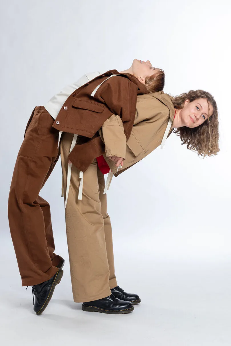 No69 Jacke mit T-Ärmel und Kapuze
