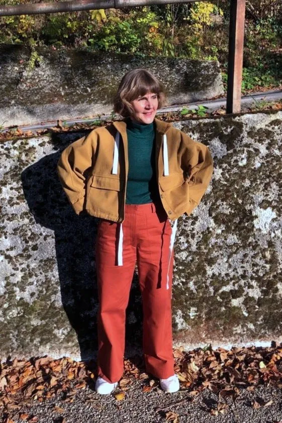 No69 Jacke mit T-Ärmel und Kapuze