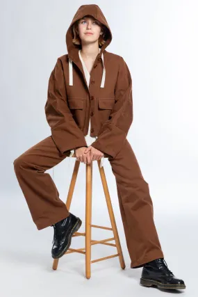 No69 Jacke mit T-Ärmel und Kapuze