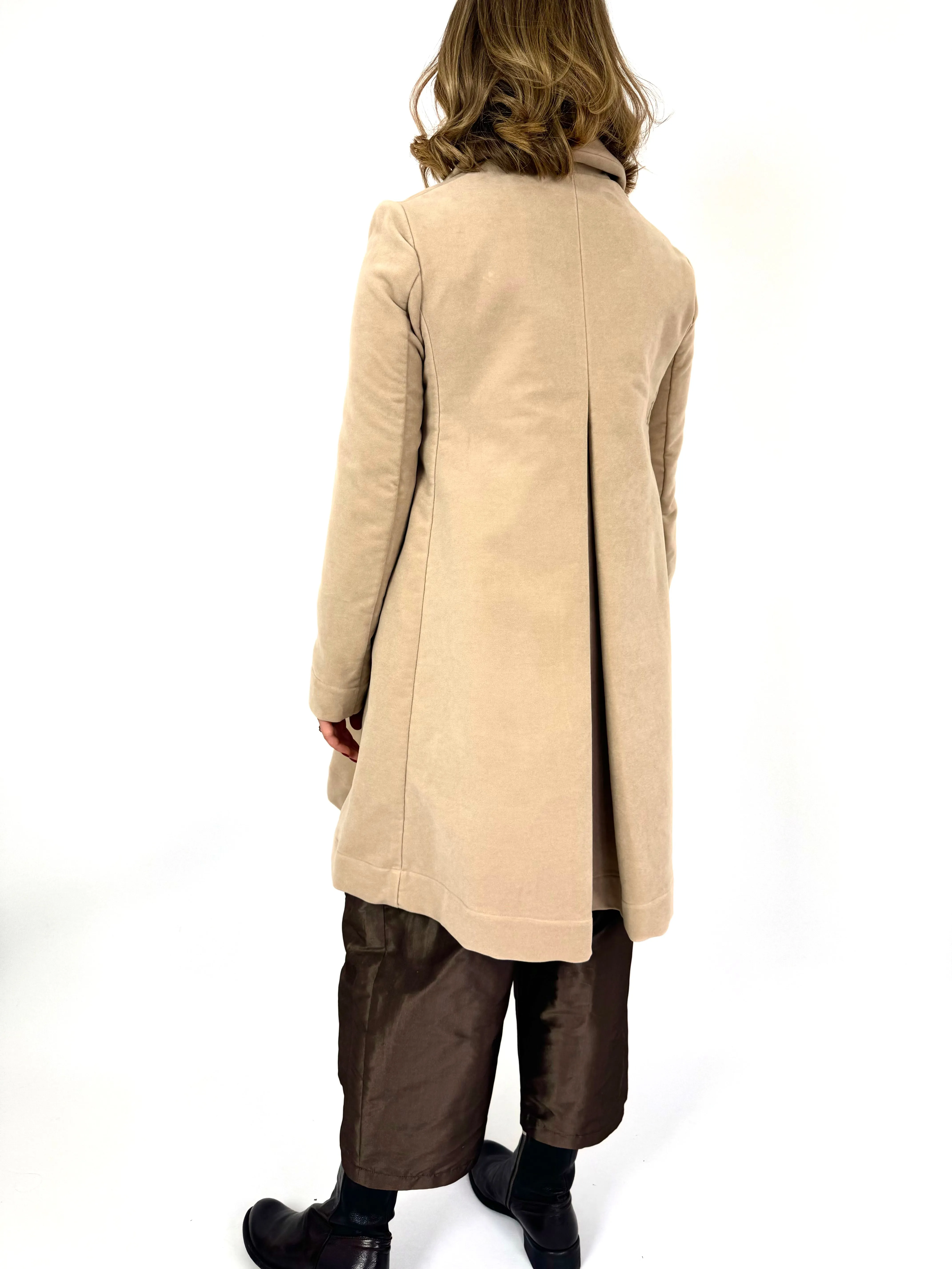 Officinae Double Breasted Coat Beige