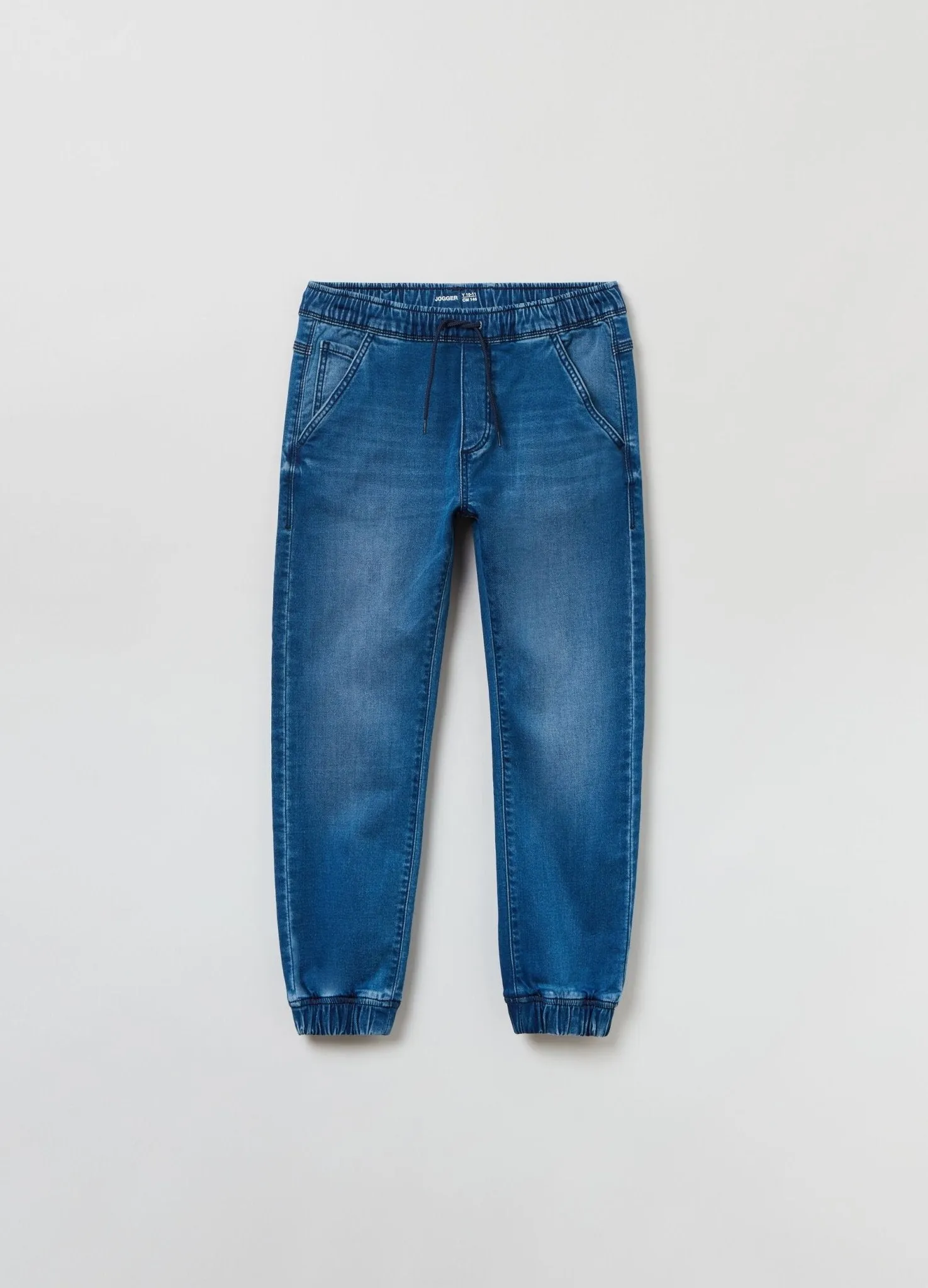 OVS Denim Joggers With Drawstring