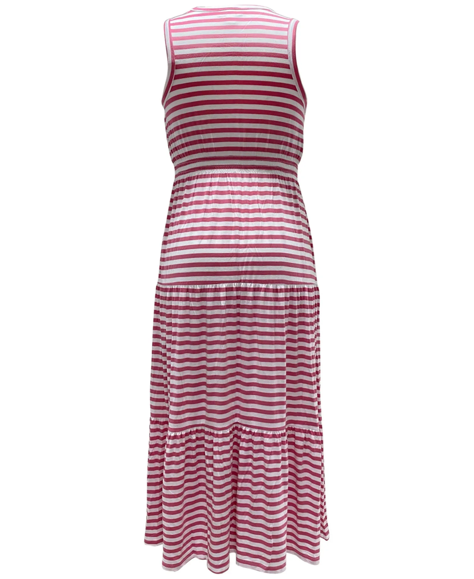 Petite Striped Maxi Dress