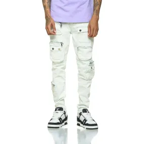 PHEELINGS LUCID DREAMS CARGO SKINNY DENIM (FADED LIGHT BLUE)