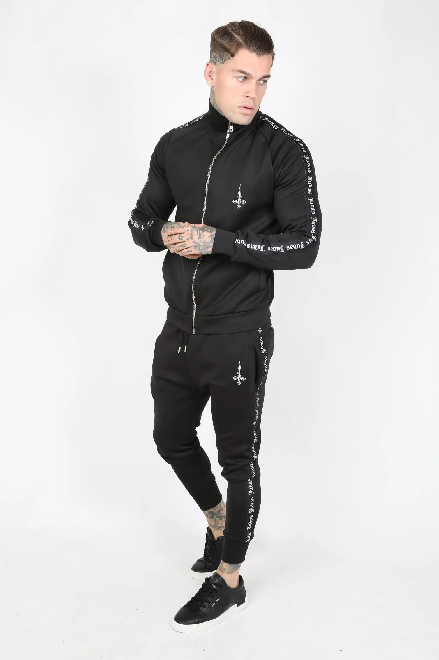 Piece Tape Scuba Men's Joggers - Black