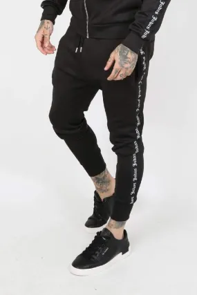 Piece Tape Scuba Men's Joggers - Black