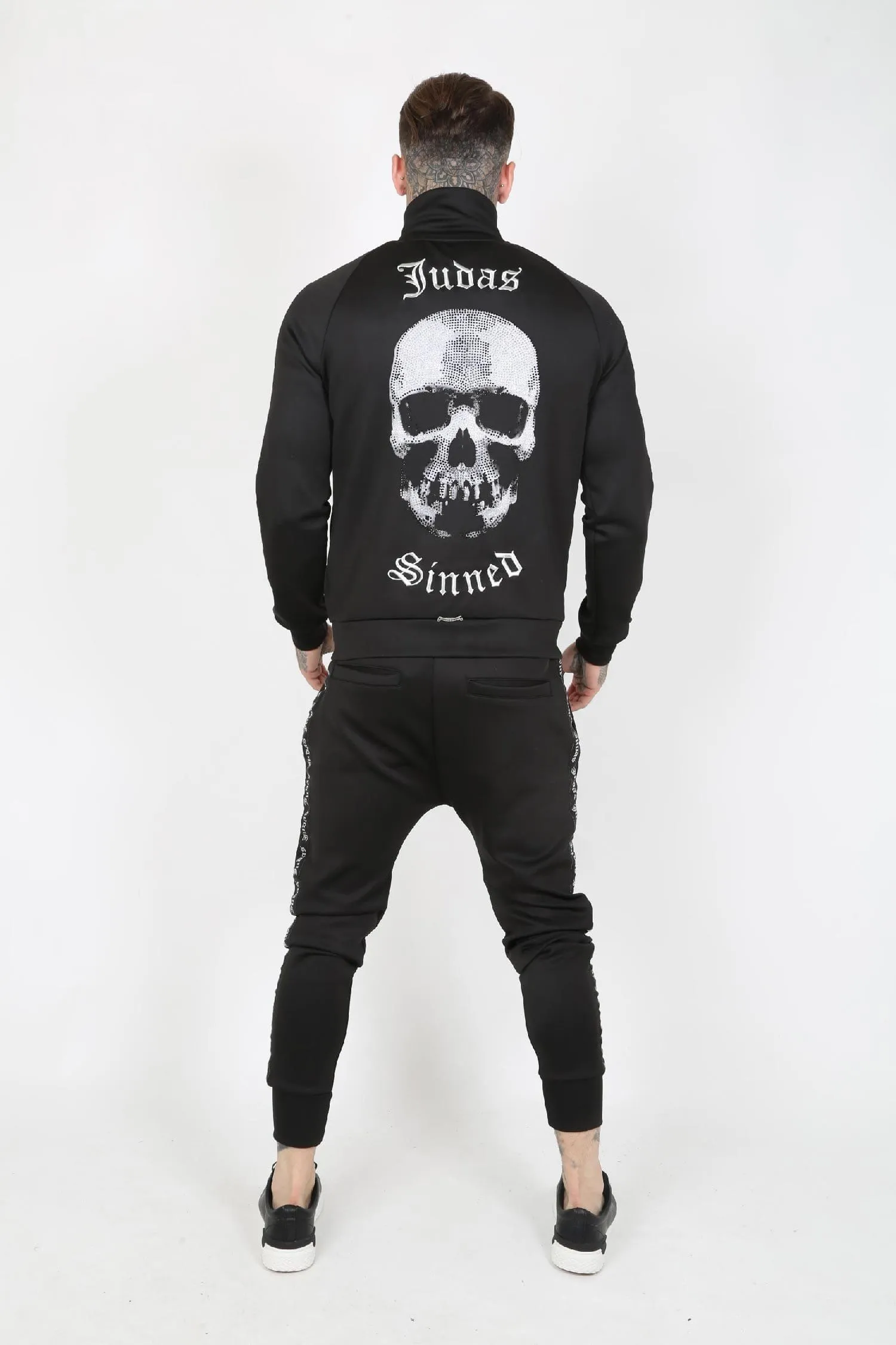 Piece Tape Scuba Men's Joggers - Black