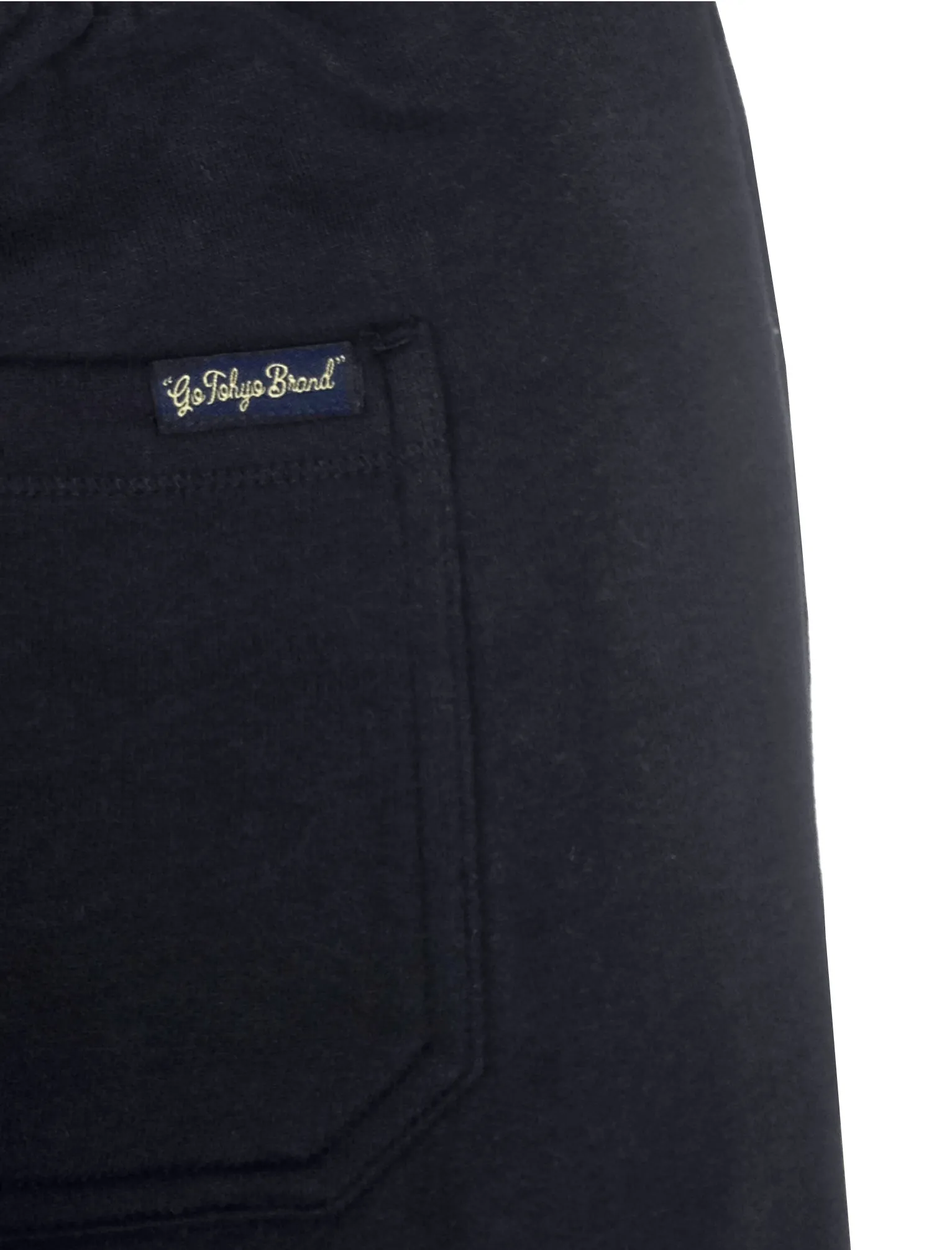 Point Maison Cuffed Joggers in Dark Navy - Tokyo Laundry