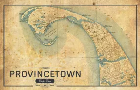 Provincetown Vintage Map