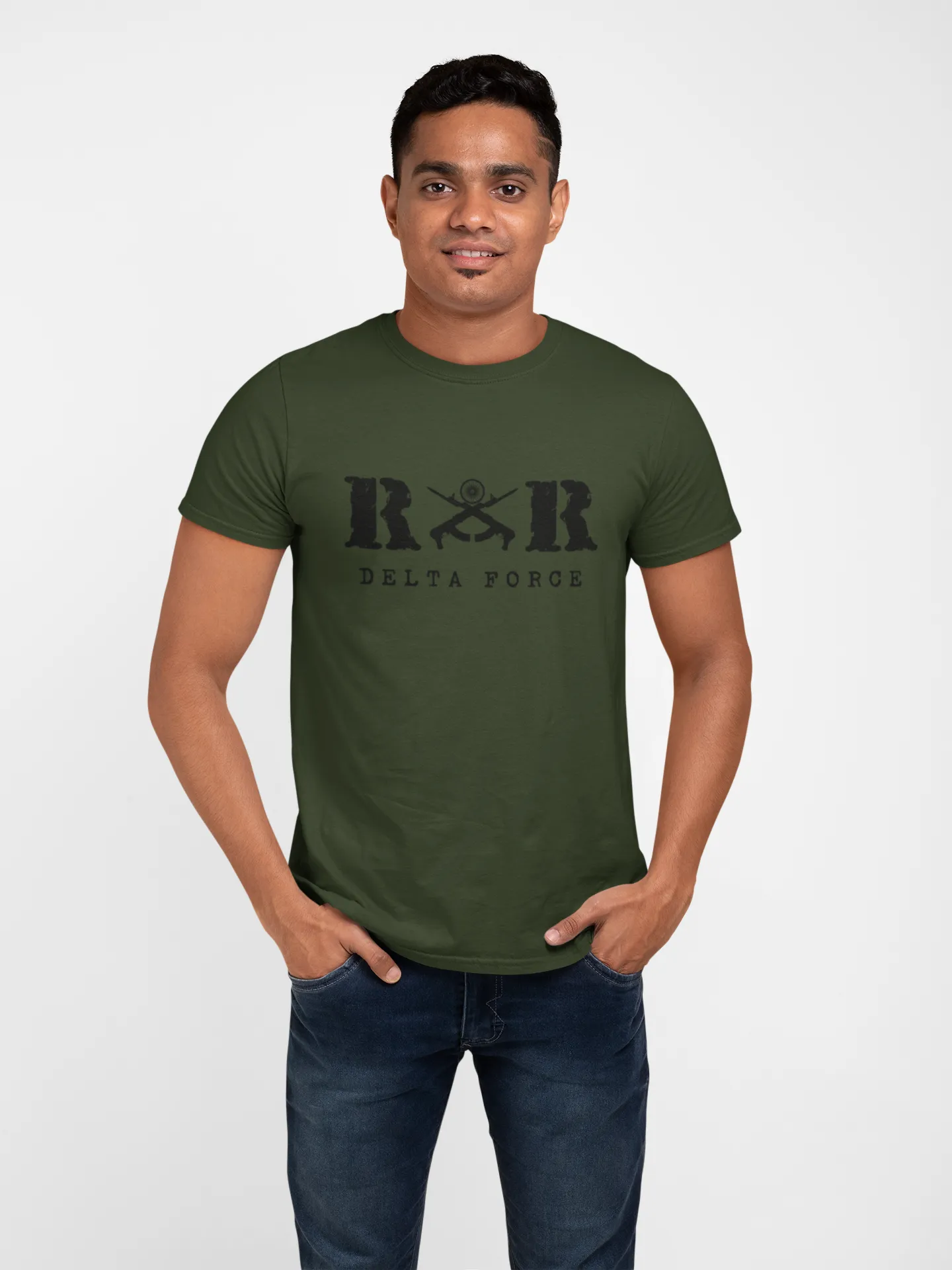 Rashtriya Rifles T-shirt - RR Delta Force ( Men)