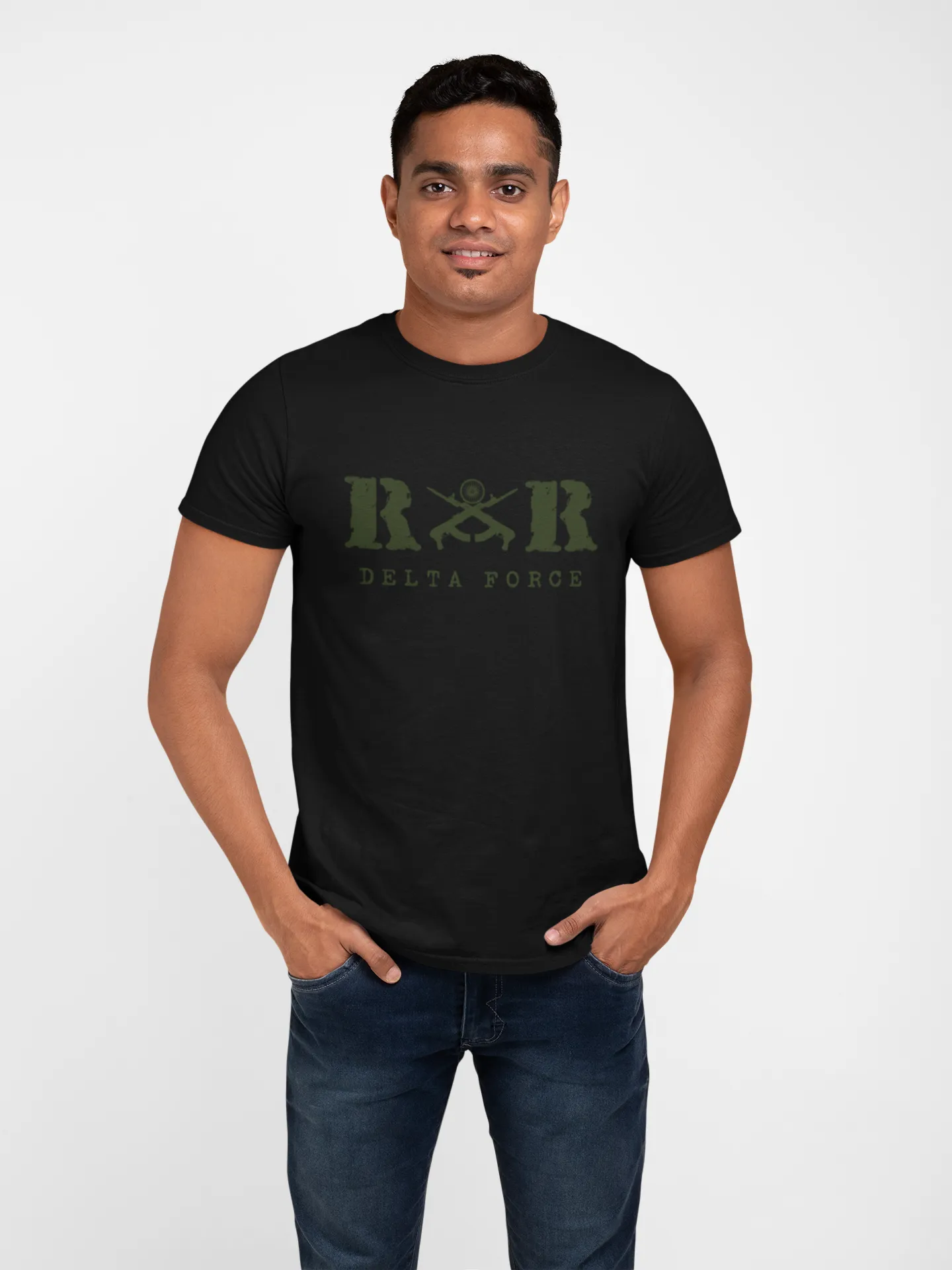 Rashtriya Rifles T-shirt - RR Delta Force ( Men)