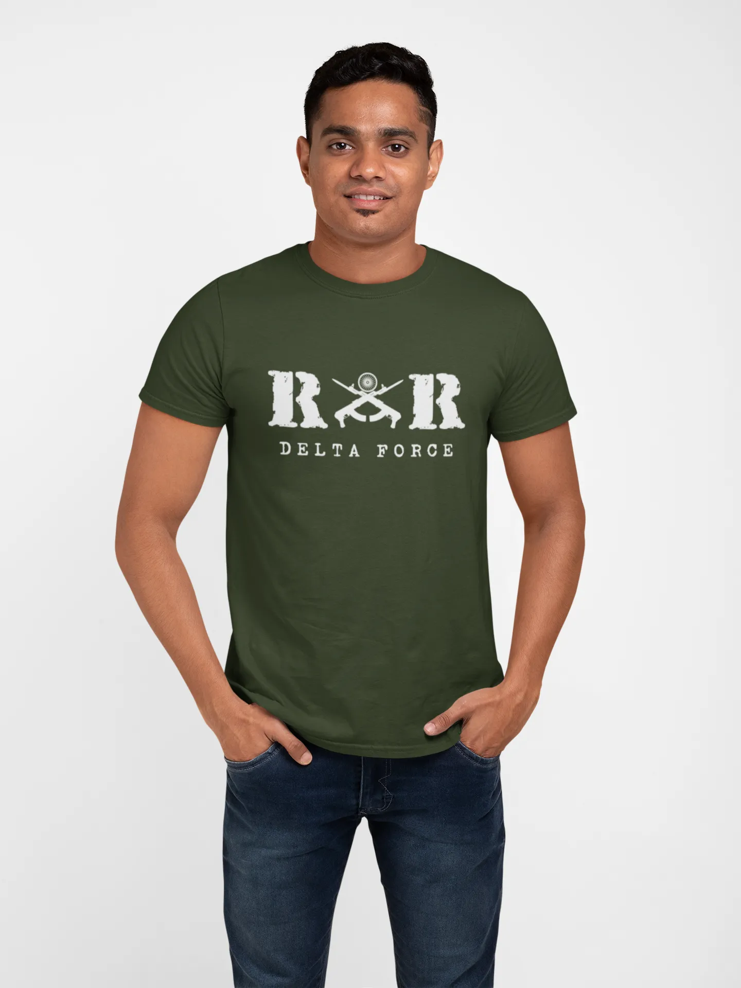 Rashtriya Rifles T-shirt - RR Delta Force ( Men)