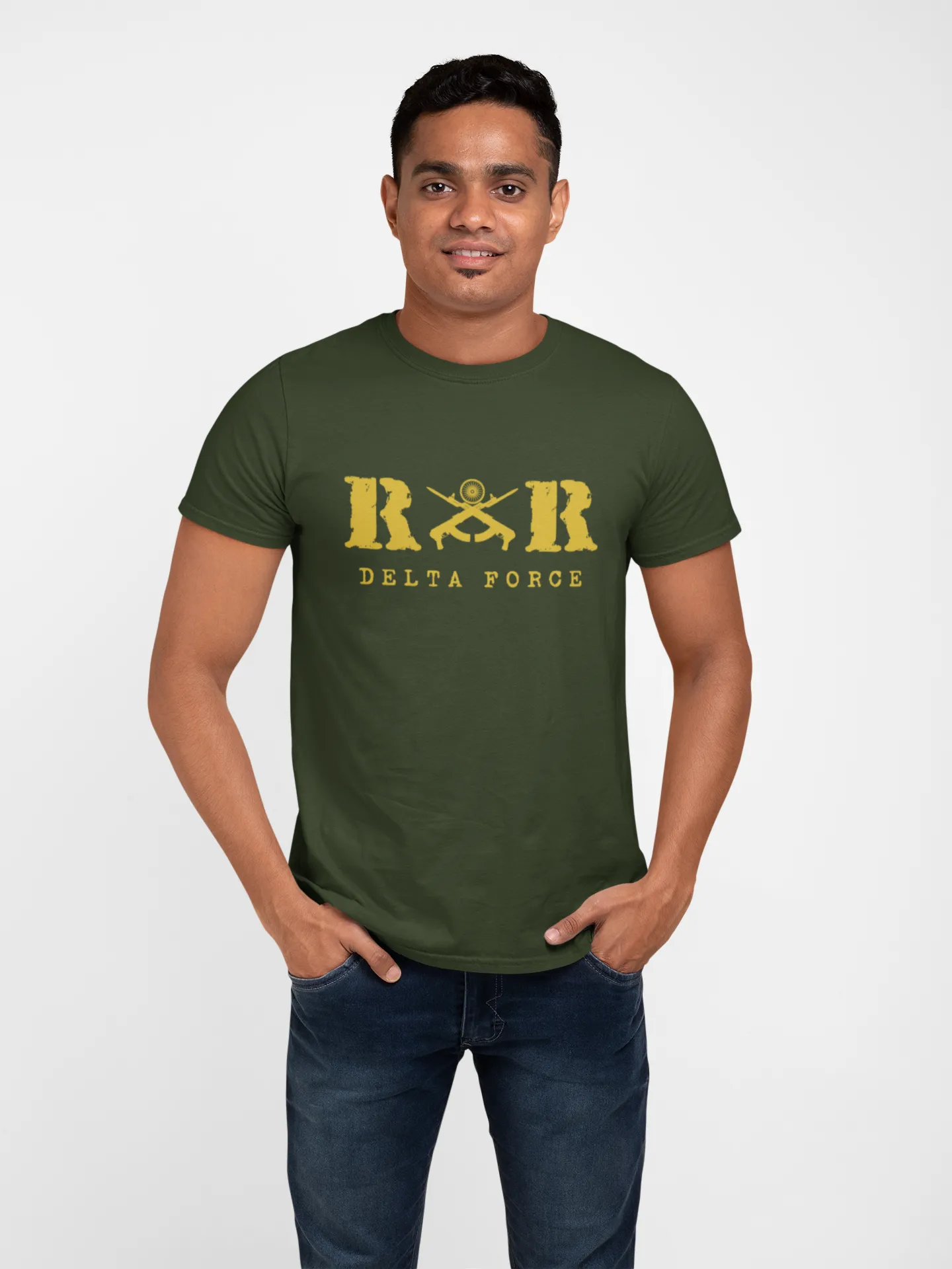 Rashtriya Rifles T-shirt - RR Delta Force ( Men)