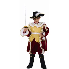 RED NOBLE KNIGHT BOY COSTUME