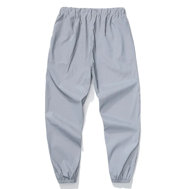 Reflective Tapered Utility Joggers
