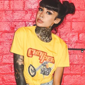 RETRO CHOPPER LADIES FIT T-SHIRT