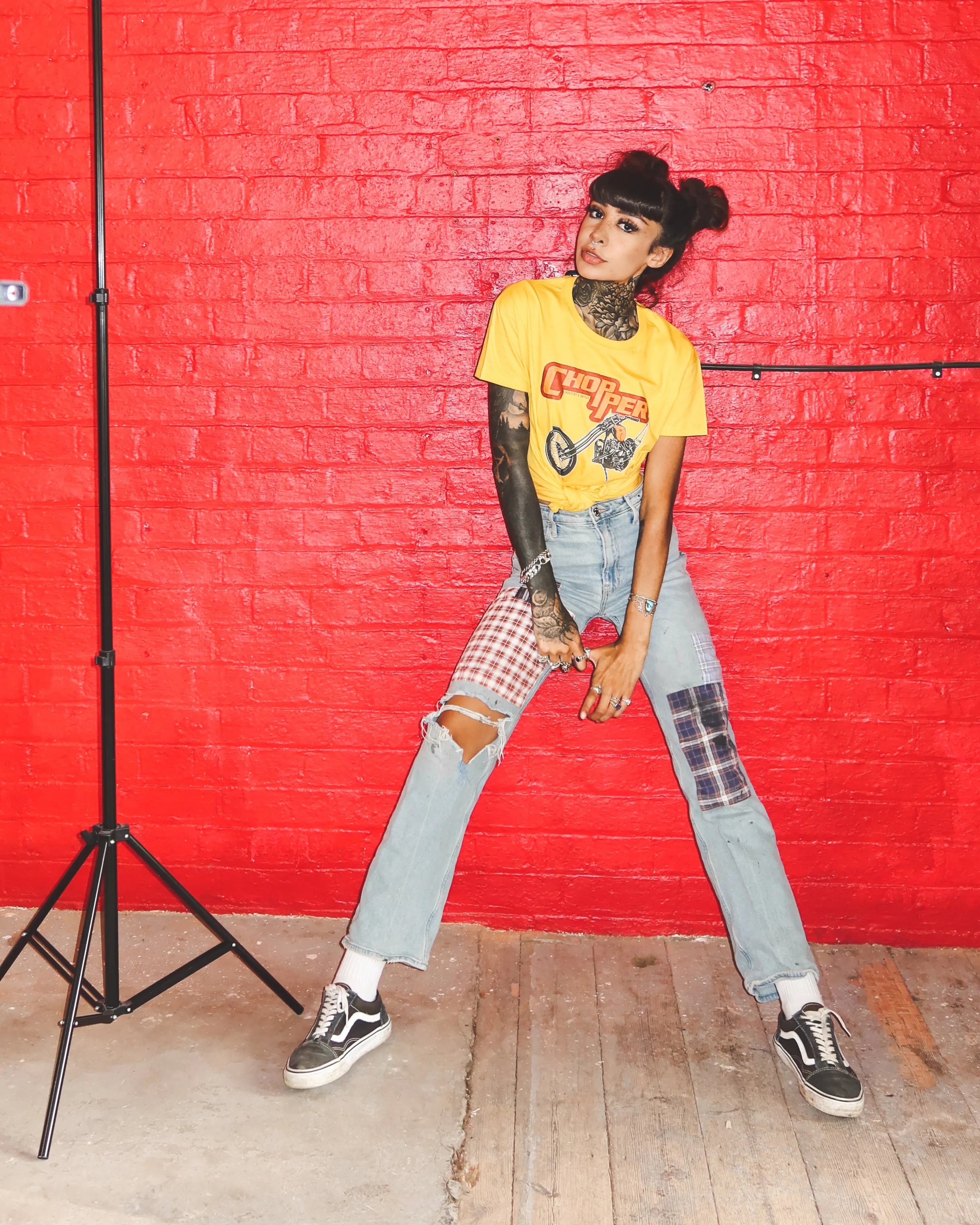 RETRO CHOPPER LADIES FIT T-SHIRT
