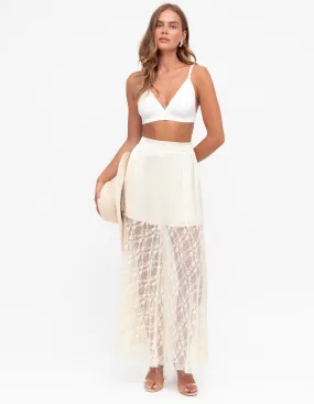 Rhea Lace Maxi Skirt