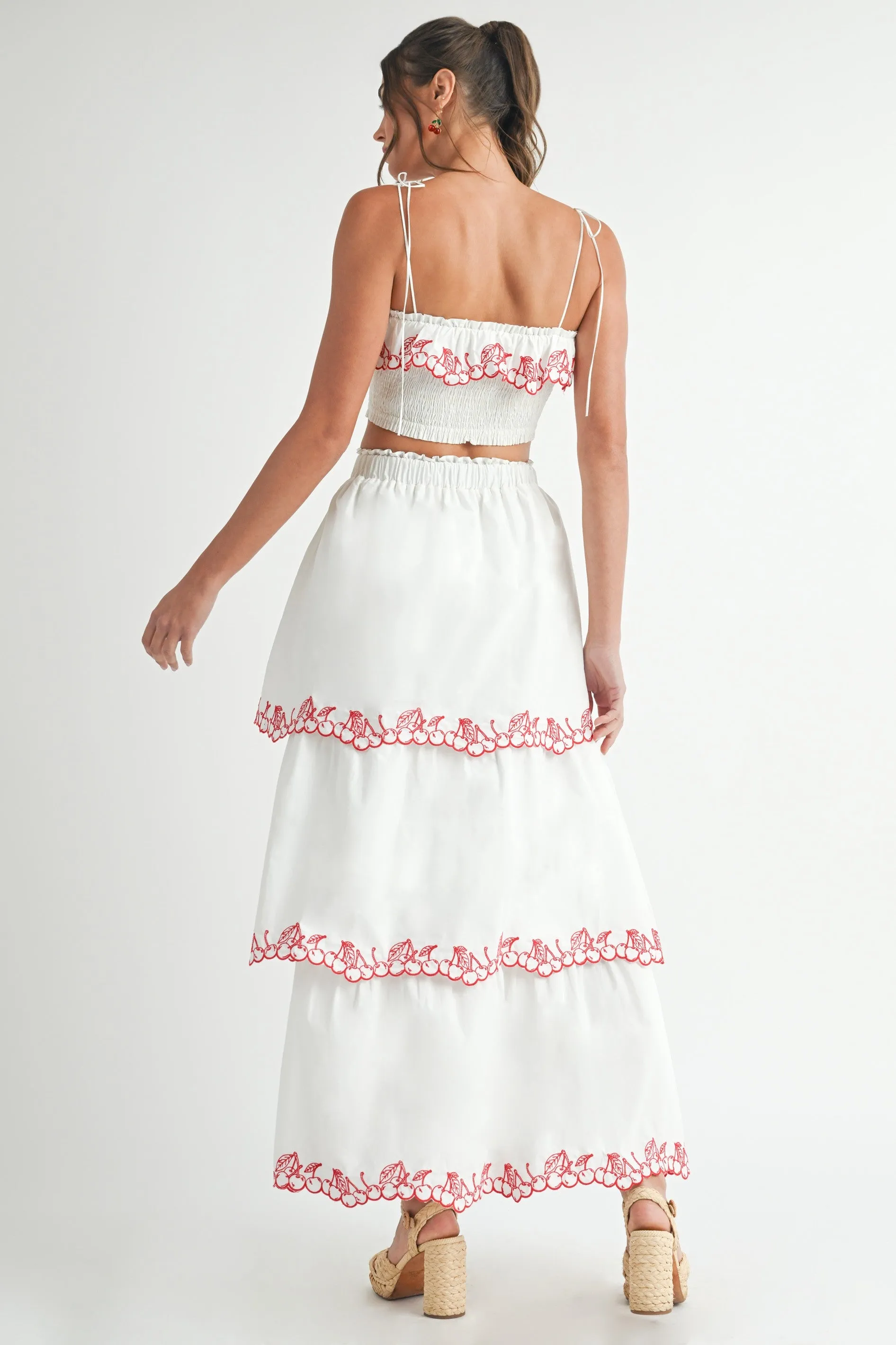 Riley Ruffle Crop Top