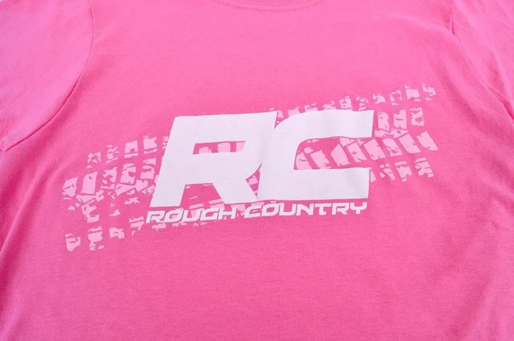 Rough Country T-Shirt - Women Fts Fit - Pink - Size M
