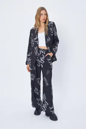 RYN Palazzo Pants - BLACK - Pine Bluff