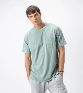 Slub Box Pocket Tee Mint