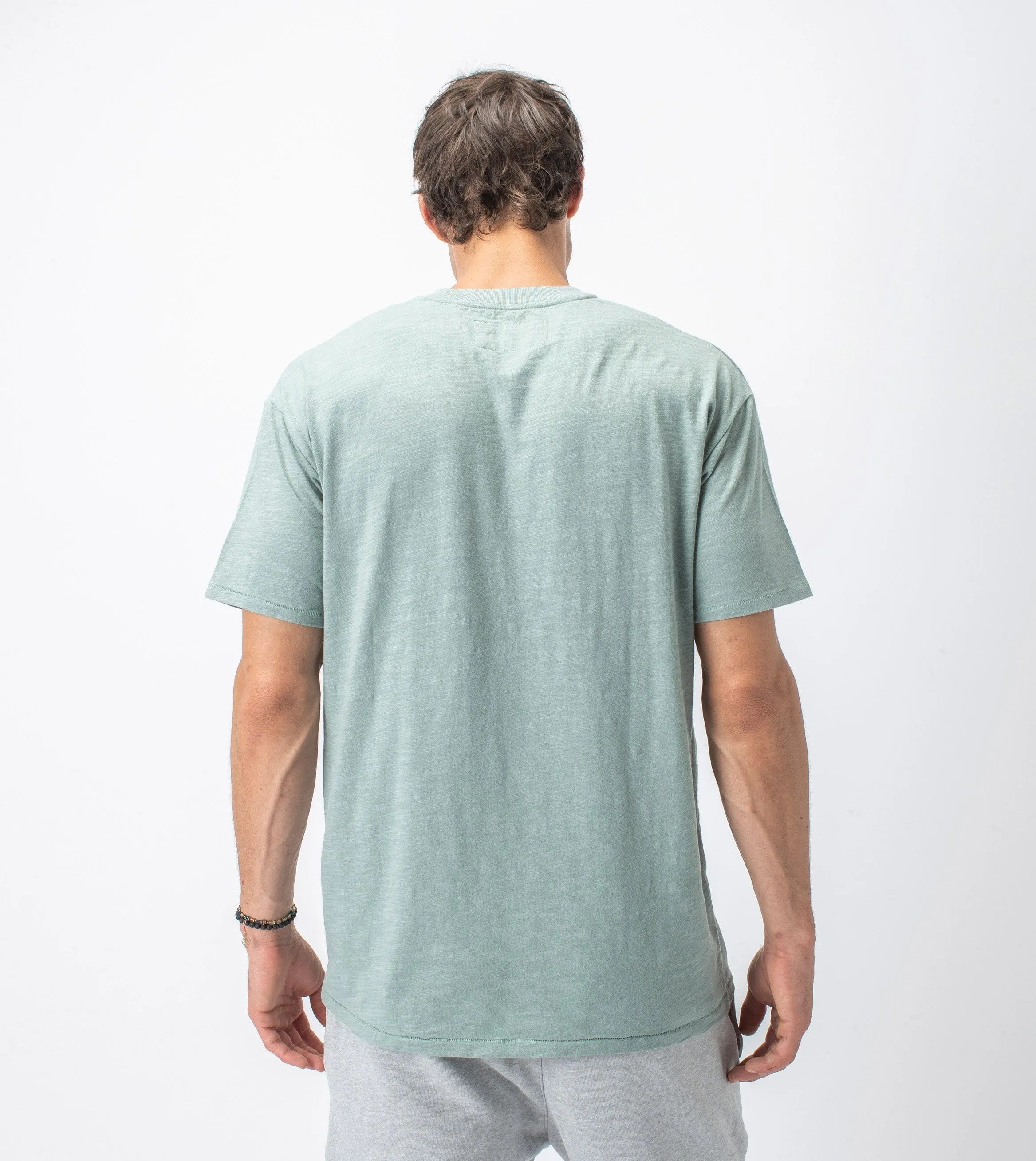Slub Box Pocket Tee Mint