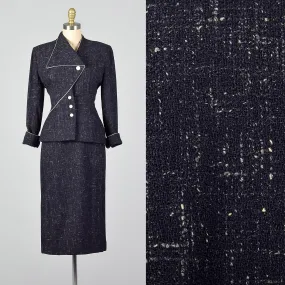 Small Lilli Ann 1950s Skirt Suit in Atomic Fleck