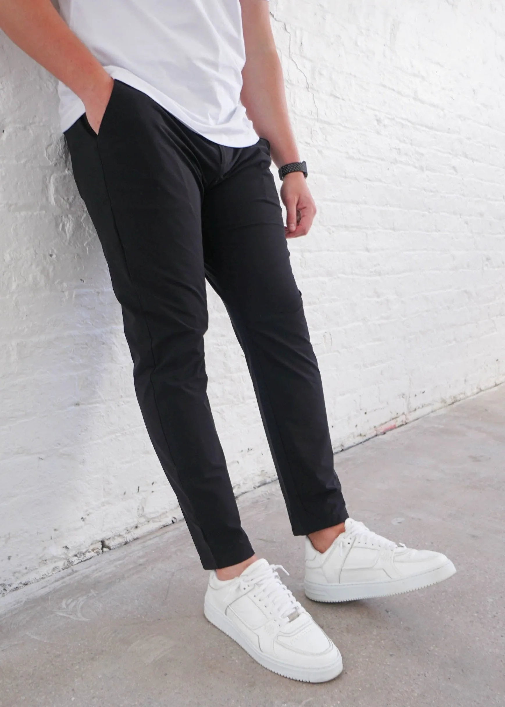 Smart Stretch Trouser In Black