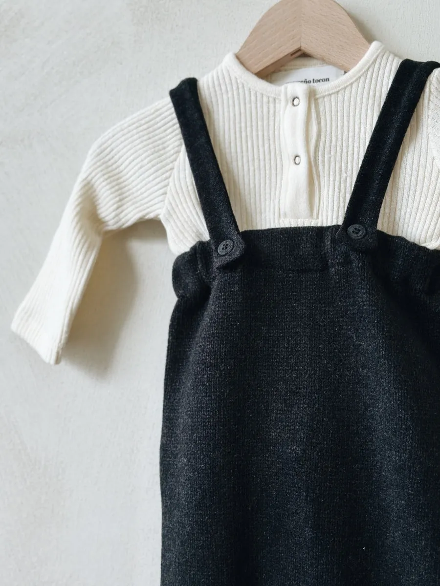 SOFT OVERALL - CARBON - 1&3m