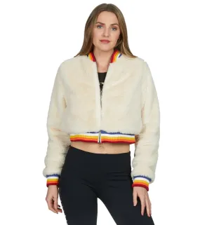 Spiritual Gangster Furry Bomber Jacket