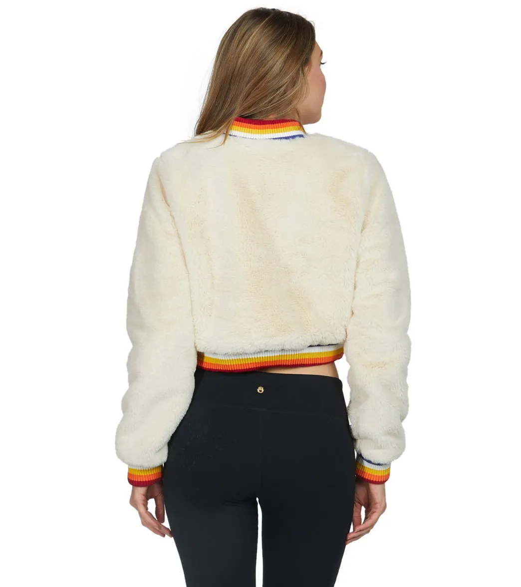 Spiritual Gangster Furry Bomber Jacket